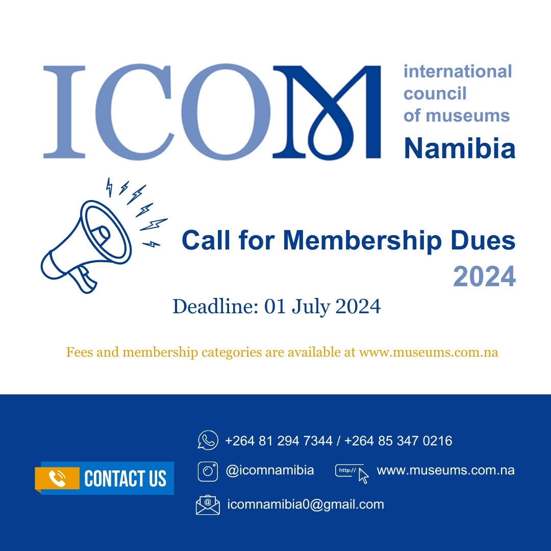 ICOM Namibia call for dues 2024
